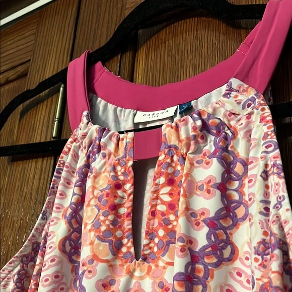Cabana Life Pink and Purple Floral Dress - Picture 3 of 5